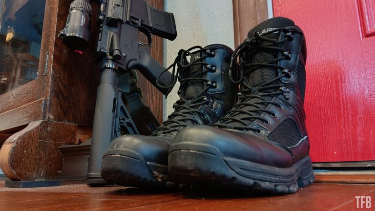 LA Police Gear Sector Side Zip Boots -The Firearm Blog