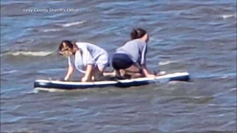 WATCH:  Teen paddleboarders rescued after 16-hour ordeal
