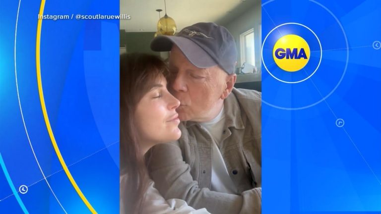 WATCH:  Bruce Willis celebrates milestone birthday