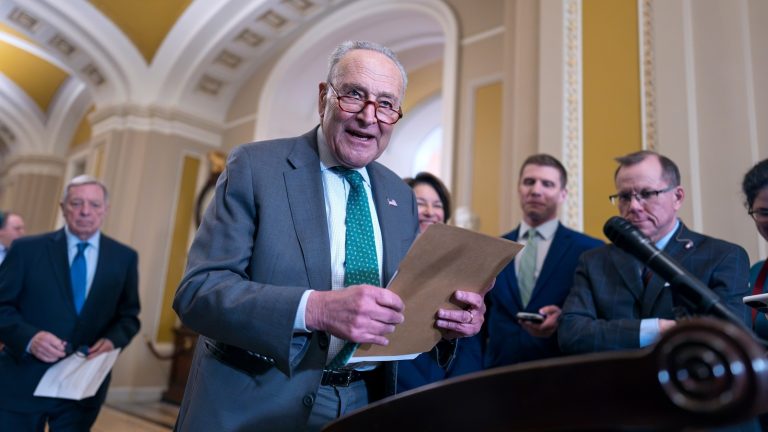 Senate voting on procedural vote on the path to averting shutdown