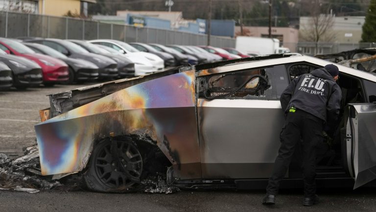 Tesla arson defendants to face ‘full force of law,’ AG Bondi says