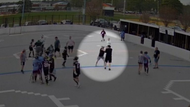 WATCH:  ‘Complete chaos’: Parents arrested in youth hockey brawl