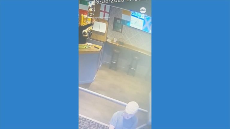 WATCH:  Bartender tosses hat onto customer’s head