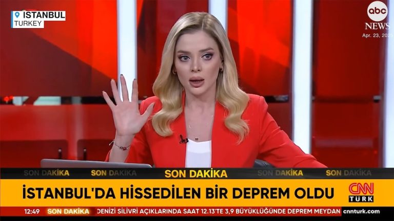 WATCH:  News anchor reacts in terror as she feels earthquake on-air