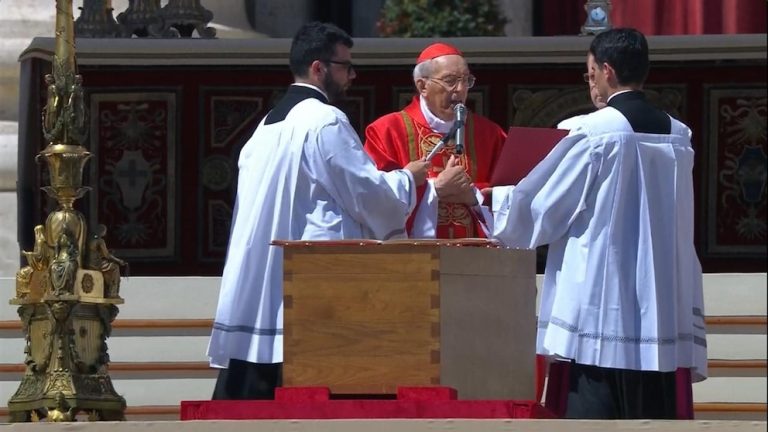 WATCH:  Final commendation and farewell for Pope Francis