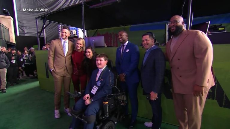 WATCH:  'Make a Wish' kids call NFL draft picks