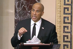 Booker's Filibuster a Metaphor for Dems' Impotence