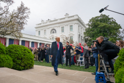 Inside Trump's Defiant Response to the Market Meltdown