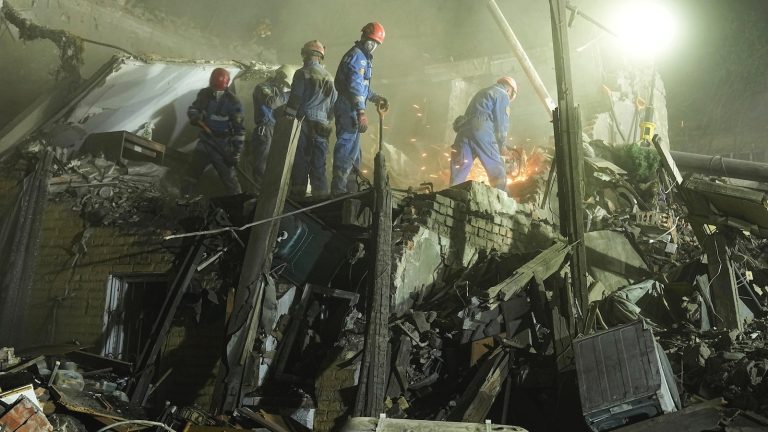 Russia launches ‘massive’ deadly strike on Kyiv, Ukrainian authorities say