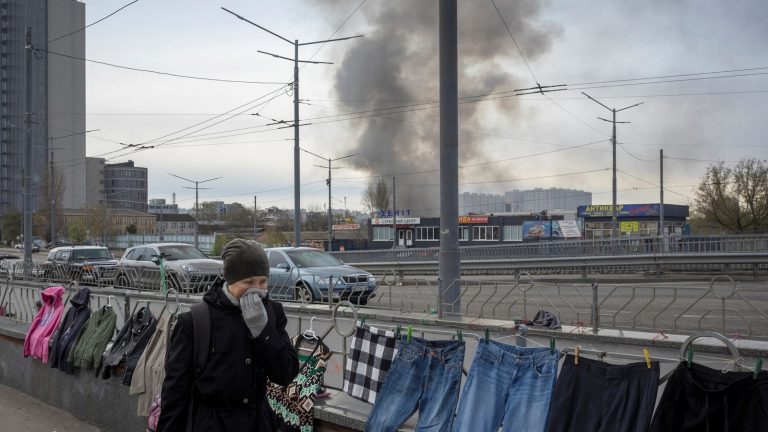 Russia launches missile strike on Ukraine with explosions reported in Kyiv