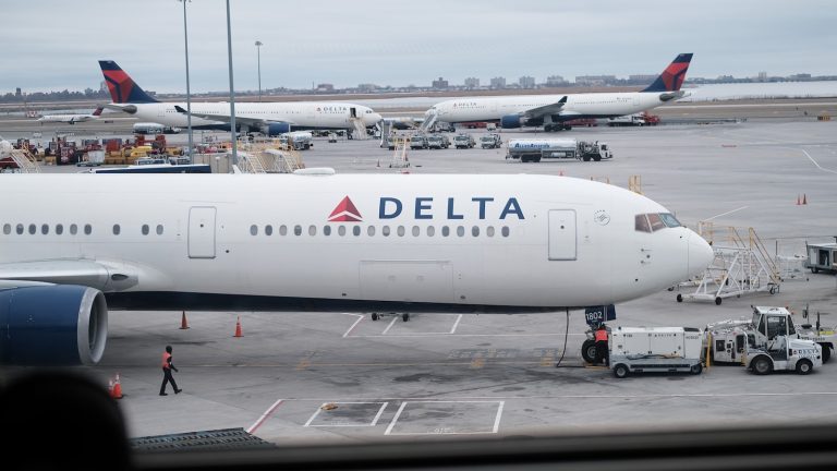 ‘Very unusual and disconcerting’: New videos show accused stowaway boarding Delta flight from New York to Paris