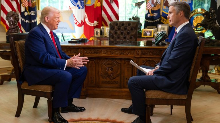 Trump pushes back against economic anxieties in ABC interview, says China ‘probably will eat those tariffs’
