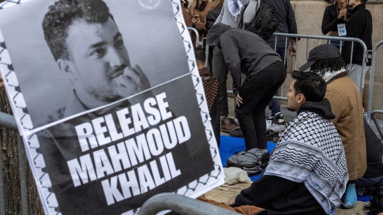 Judge gives Trump administration 24 hours to provide evidence of Mahmoud Khalil’s removability