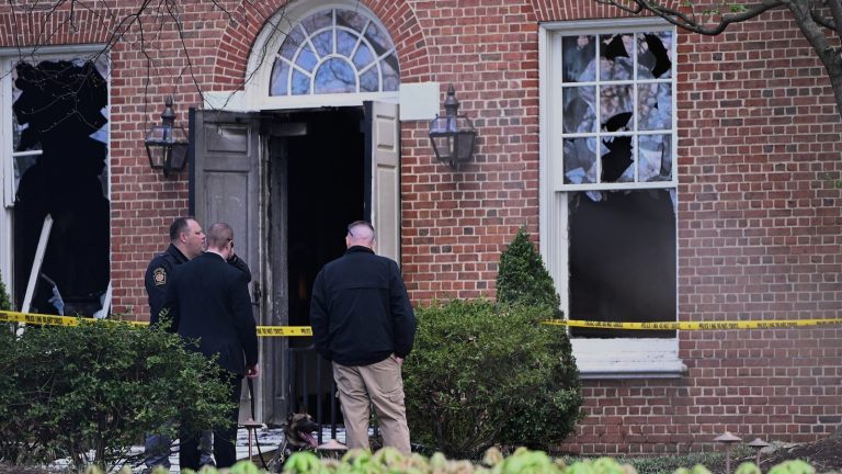 Arsonist sets fire to Pennsylvania governor’s mansion with Shapiro family inside