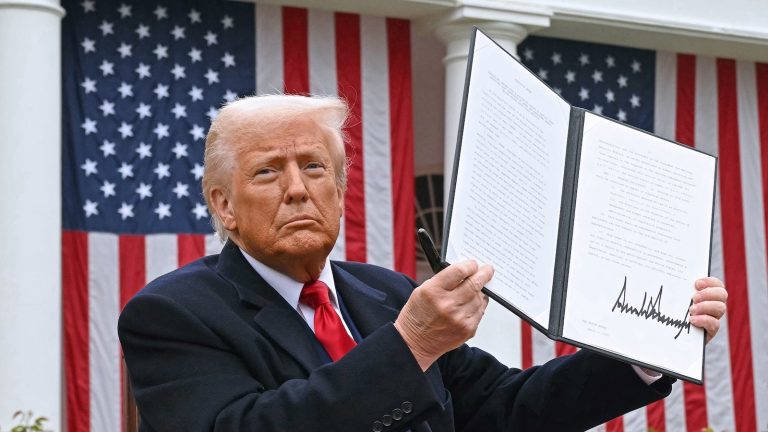 US tariffs on imported autos go into effect as markets reel from Trump’s trade escalation
