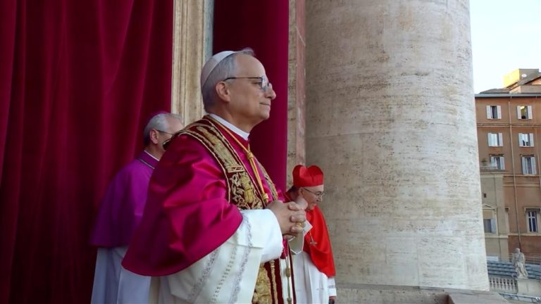 WATCH:  Newly elected Pope Leo XIV addresses crowd at St. Peter’s