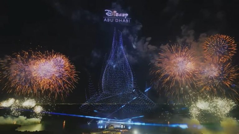 WATCH:  7,000 drones celebrate Disney’s new theme park