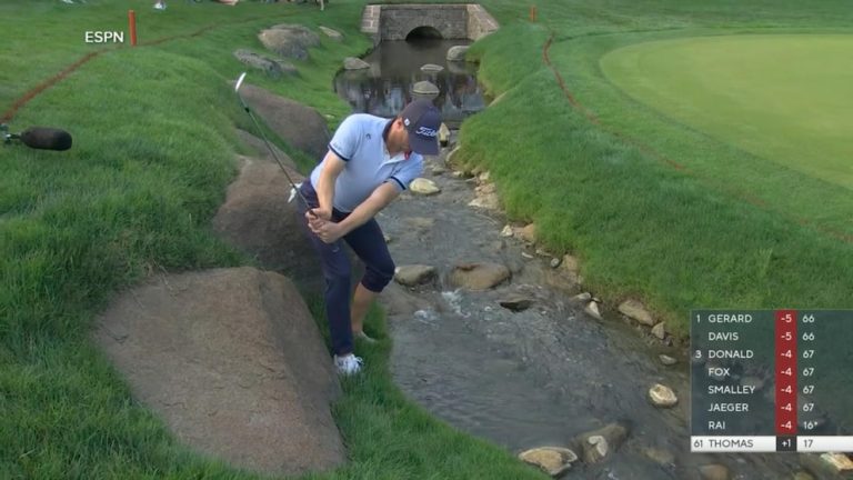 WATCH:  Golfers score incredible shots on day 1 of PGA Championship