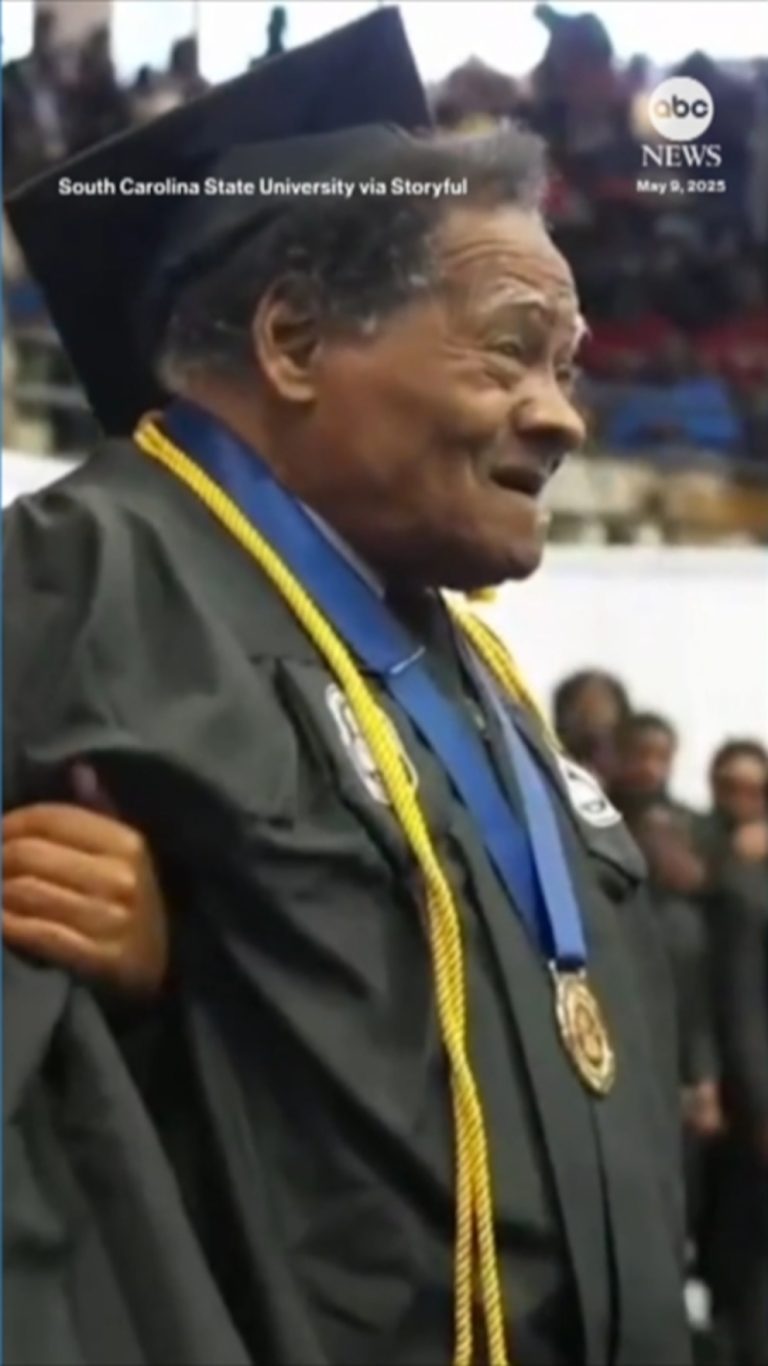 WATCH:  80-year-old Vietnam veteran graduates from university