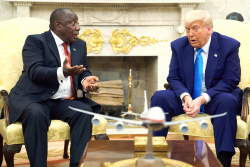 South Africa President Gets Dose of Trump Diplomacy