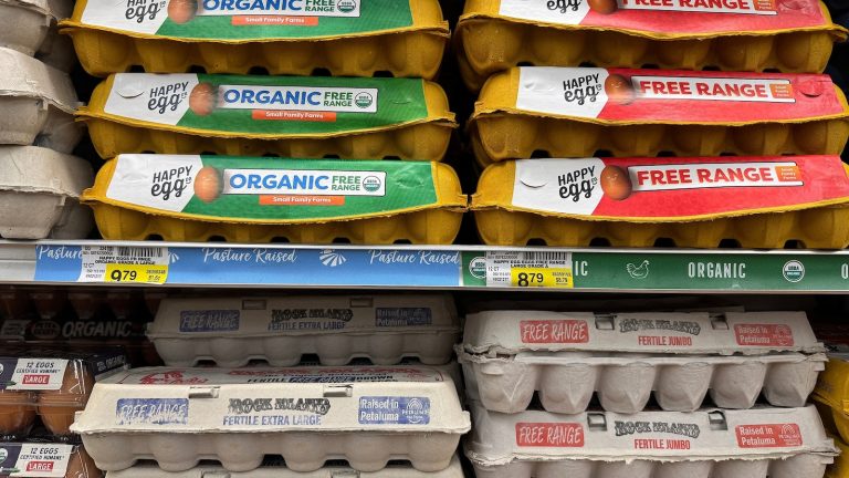Trump says egg prices are falling. Some experts say the claim is misleading.