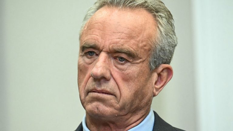 Robert F. Kennedy Jr. submerges in creek with high bacteria levels, including E. coli