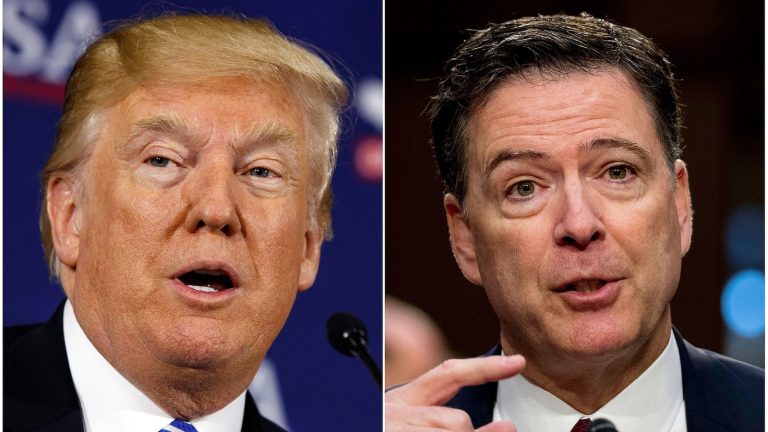Trump blasts former FBI director James Comey over controversial Instagram post