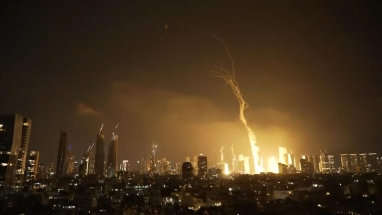 WATCH:  Iran launches missiles toward Israel, Israel working to intercept: IDF