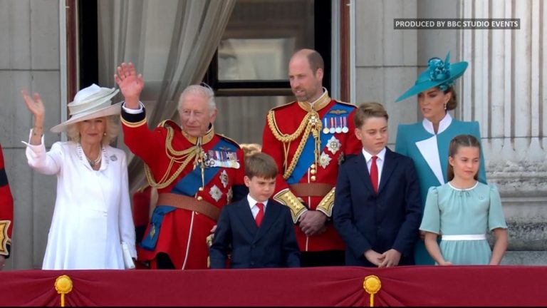 WATCH:  Trooping the Colour: The King's birthday parade