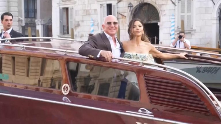 WATCH:  Inside look at Jeff Bezos and Lauren Sanchez’s wedding in Venice