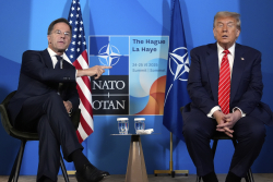 At Summit, NATO Avoids Tensions With Trump