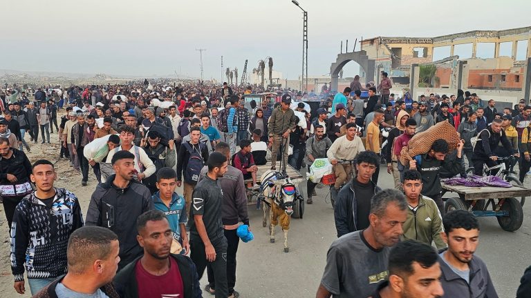 At least 21 killed by Israeli gunfire near Gaza aid site, health ministry says