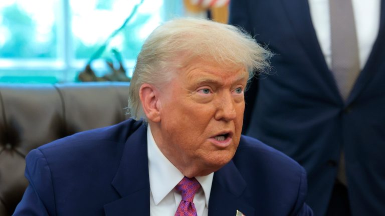 Trump warns that LA military deployment could be first ‘of many’ in response to ICE protests