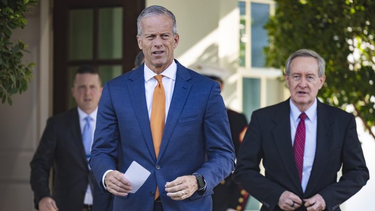 Thune plows ahead to pass Trump’s megabill as Musk continues to bash it