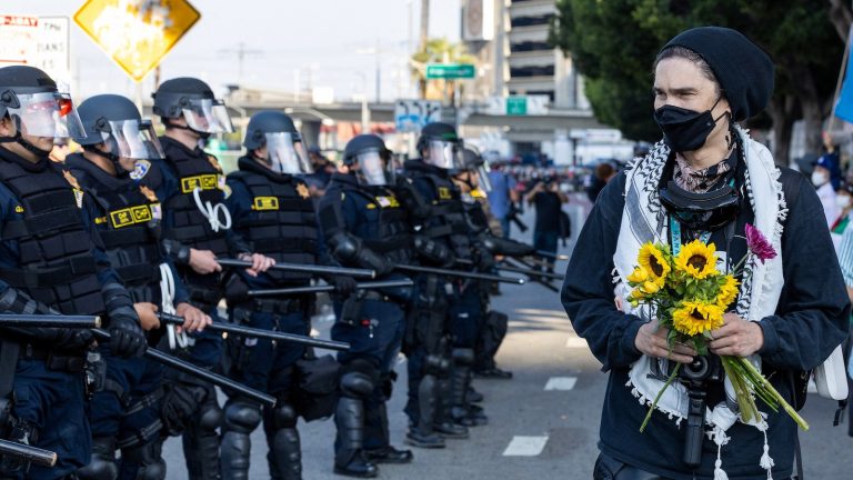 Trump says LA is under siege, but the mayor and governor paint a different picture