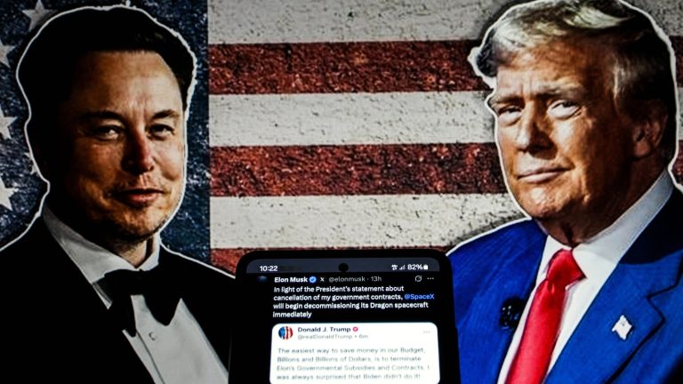 Social media users react to Musk-Trump feud