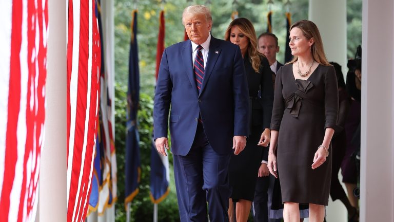 Trump frustrated by Justice Amy Coney Barrett, other Supreme Court picks: Sources