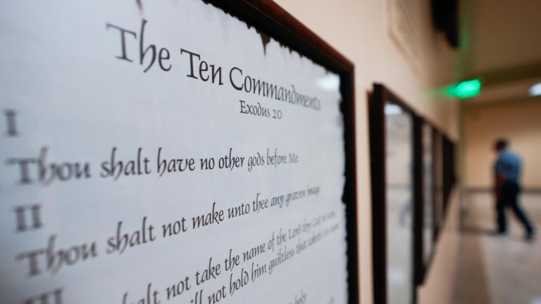 Court blocks Louisiana law requiring schools to post Ten Commandments in classrooms