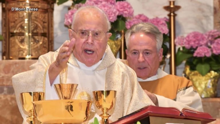 WATCH:  What keeps this 100-year-old priest to keep serving