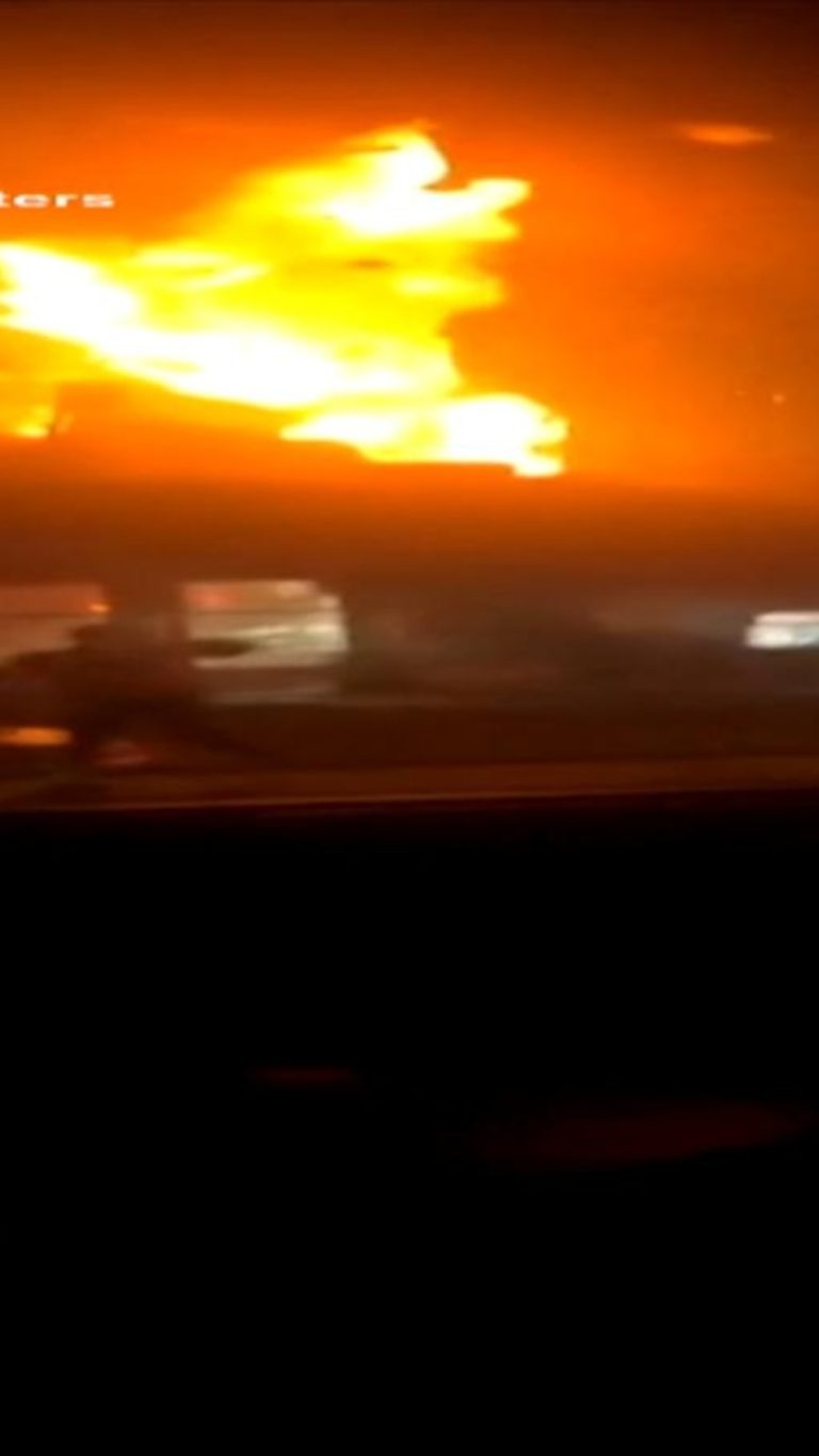 WATCH:  Moment a Utah strip mall explodes after vehicle crash