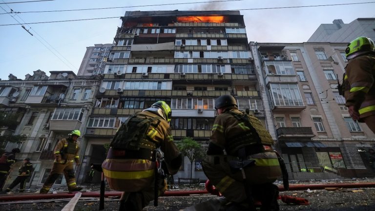 Russia kills 2 in Kyiv with 10-hour drone, missile bombardment, Zelenskyy says