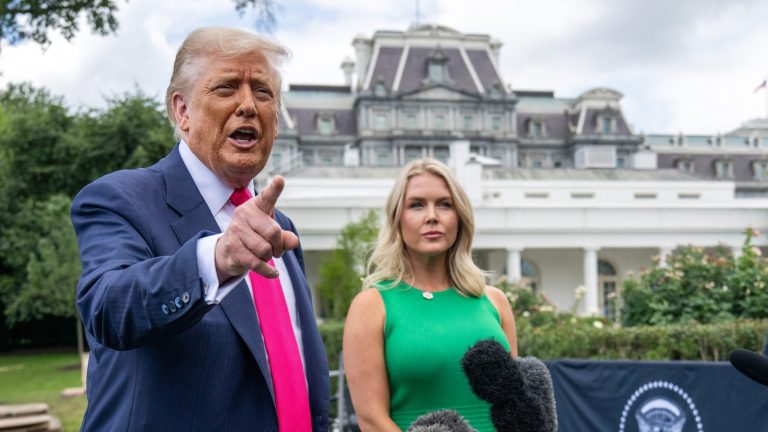 Trump says Bondi should release ‘whatever she thinks is credible’ on Epstein