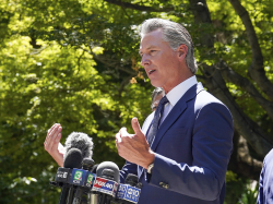 Gov. Newsom, Climate Warrior, Flinches